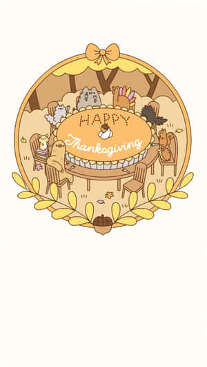 Anime Kawaii Thanksgiving Wallpaper