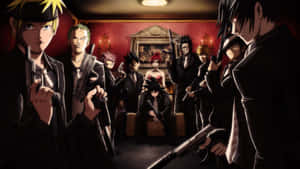 Anime Mafia Meeting Wallpaper