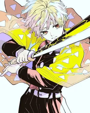 Anime Meme Pfp Demon Slayer Zenitsu Wallpaper