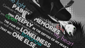 Anime Quotes On Loneliness Wallpaper