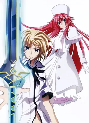 Anime Swordsmenand Mage Wallpaper