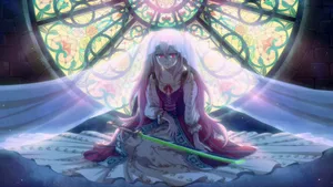 Anime Vampire Warrior Wallpaper