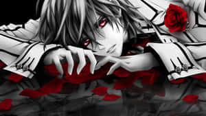 Anime Vampire With Red Eyes Wallpaper