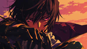 Anime Villain With Intense Gaze Wallpaper