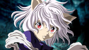 Anime Villain With White Hair Wallpaper