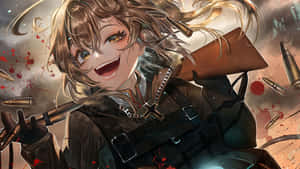 Anime Villainous Smile Wallpaper