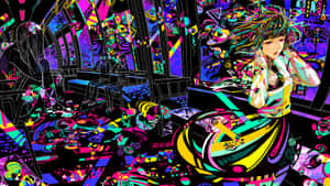 Anime Wall Colorful Anime Original Wallpaper