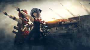 Anime War Battle Scene Wallpaper