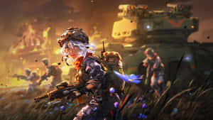 Anime War Battlefield Wallpaper