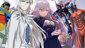 Anime War Characters United Wallpaper