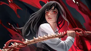 Anime War Dark Warrior Wallpaper