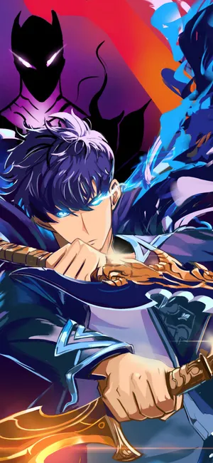 Anime Warrior Preparedfor Battle Wallpaper