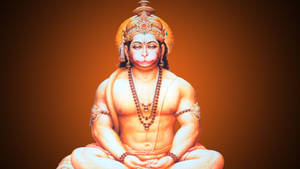 Anjaneya Eyes Closed Wallpaper