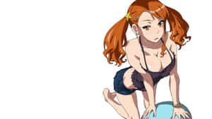 Anjou Naruko Anime Character Wallpaper