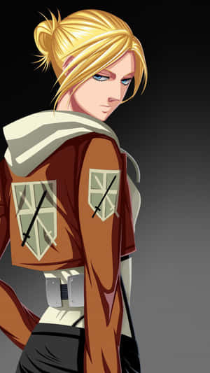 Annie Leonhart, A Brave Female Warrior Wallpaper