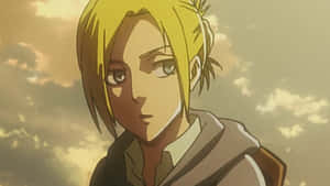 Annie Leonhart. The Brave Heroine From Attack On Titan. Wallpaper