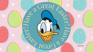 Annual Donald Duck Easter Edition Wallpaper