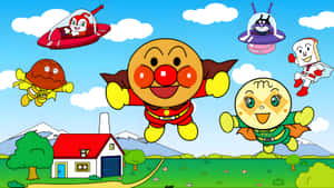Anpanman And Friends Wallpaper