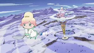 Anpanman Flying Characters Wallpaper