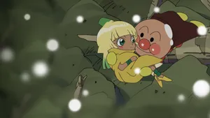 Anpanman Rescues Melonpanna Wallpaper