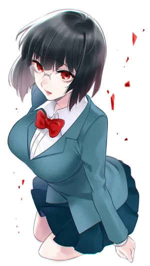 Anri Sonohara From Durarara! Posing In Casual Clothes Wallpaper