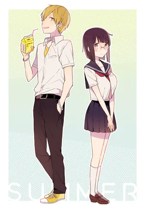 Anri Sonohara From The Anime Series Durarara!! Standing Confidently Wallpaper