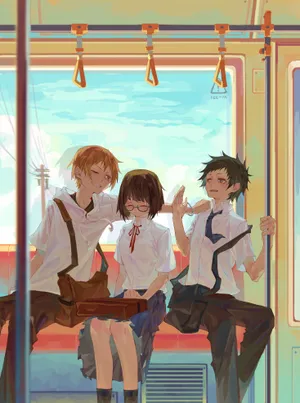 Anri Sonohara Illustration In High Resolution Wallpaper