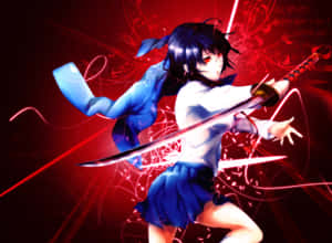 Anri Sonohara In A Serene Moment Wallpaper