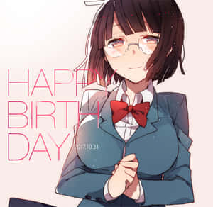 Anri Sonohara Thoughtful Pose In City Background Wallpaper