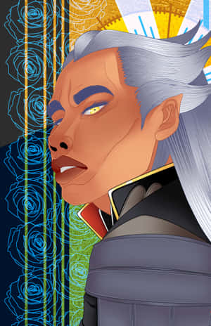 Ansem, Seeker Of Darkness, In A Striking Pose Wallpaper