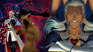 Ansem Seeker Of Darkness In Action Wallpaper