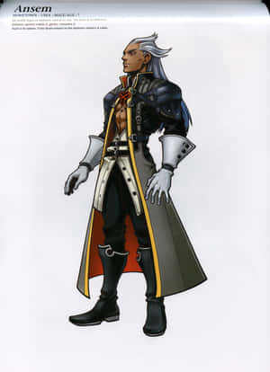 Ansem Seeker Of Darkness In Action Wallpaper