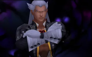 Ansem Seeker Of Darkness In Action Wallpaper