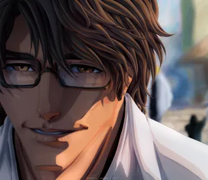 Antagonist Sosuke Aizen Wallpaper