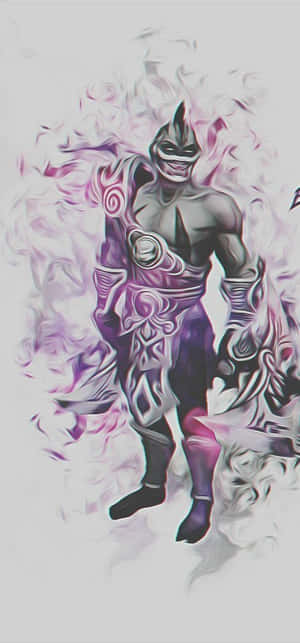 Anti-mage In Action On A High-definition Wallpaper Wallpaper