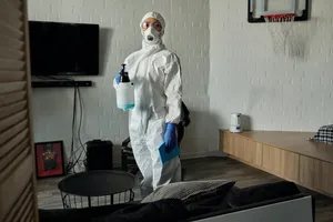 Antiseptic Room Disinfection Wallpaper