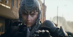 Antje Traue In A Heroic Costume Wallpaper