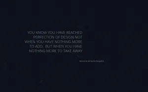 Antoine De Saint-exupery Motivational Desktop Wallpaper