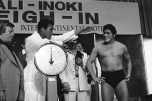 Antonio Inoki Weigh-in Event Wallpaper