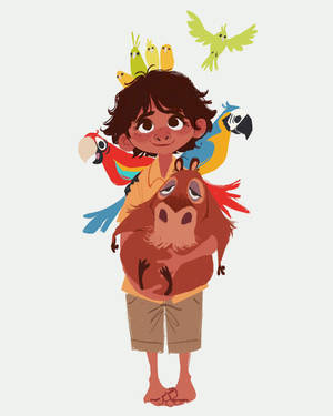 Antonio Madrigal Pets Cool Art Wallpaper