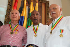 Antonio Nader, Antonio Cervantes And Alfonso Múnera Wallpaper