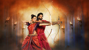 Anushka Shetty Latest Hd With Prabhas Wallpaper