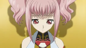 Anya Alstreim - Code Geass Character Standing In A Garden Wallpaper