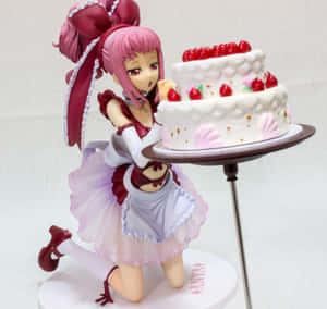 Anya Alstreim In A Thought-provoking Stance Wallpaper