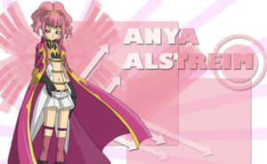 Anya Alstreim Posing In Stylish Attire Wallpaper