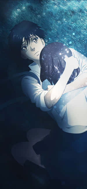 Ao Haru Ride Embrace Underwater Wallpaper