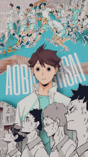 Aoba Johsai Volleyball Team Haikyuu Wallpaper