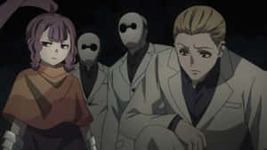 Aogiri Tree Mural In Action Wallpaper