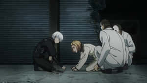 Aogiri Tree's Powerful Forces In Action Wallpaper