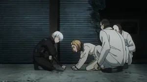 Aogiri Tree's Powerful Forces In Action Wallpaper